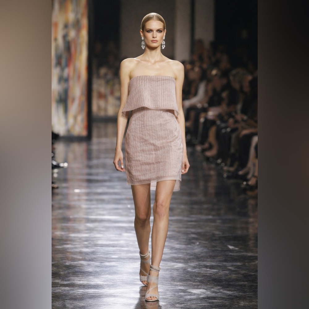 NWT BCBGMaxAzria Limited Edition Sigrid Strapless Cocktail Dress – Size 0